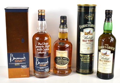 Lot 35 - Scotch whisky: Three bottles of Scotch whisky...