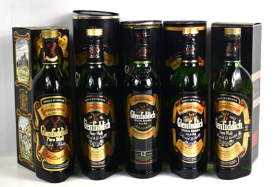 Lot 68 - Scotch whisky: Five bottles of vintage...