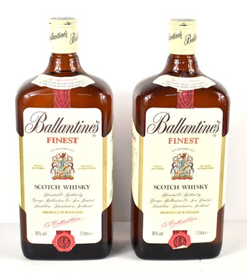 Lot 55 - Scotch whisky: Two bottles of Ballantine's...