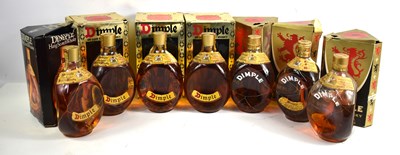 Lot 65 - Scotch whisky: Seven bottles of John Haig & Co,...