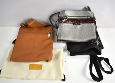 Lot 192 - A Radley cross body leather bag together with...