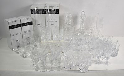 Lot 95 - A large group of lead crystal glass ware to...