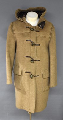 Lot 191 - A vintage wool duffle coat, made in England.