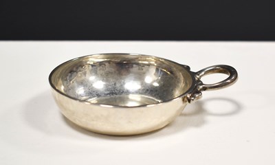 Lot 4 - A rare 18th century period silver wine tasting...