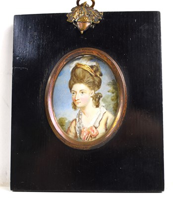 Lot 336 - CHARITY LOT - A 19th century portrait...
