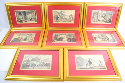 Lot 346 - CHARITY LOT - A group of eight 19th century...