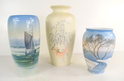 Lot 287 - CHARITY LOT - A Royal Copenhagen vase...
