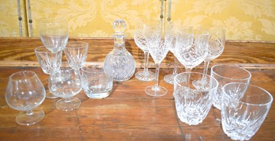 Lot 296 - CHARITY LOT - A 15-piece collection of crystal...