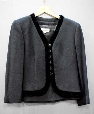 Lot 199 - A Valentino Miss V two piece suit, the single...