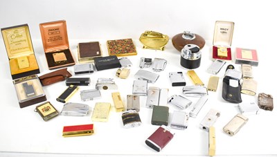 Lot 85 - A large selection of vintage lighters, to...