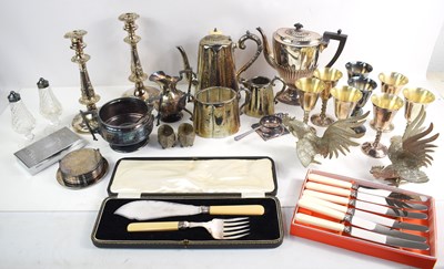 Lot 299 - CHARITY LOT - A large collection of silverware...
