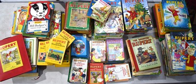 Lot 236 - A large collection of Rupert the Bear annuals...
