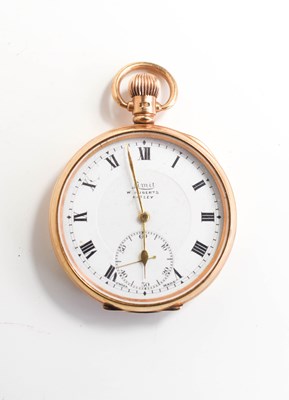 Lot 352 - A 9ct gold Victorian Limit pocket watch, W...