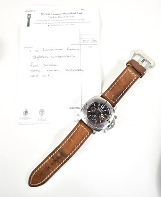 Lot 356 - A Panerai Luminor "Slytech" special edition...