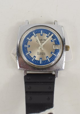 Lot 295 - A vintage Glashutte Spezimatic Bison...