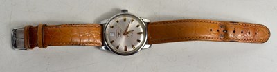 Lot 303 - A Longines Automatic Conquest Stainless steel...