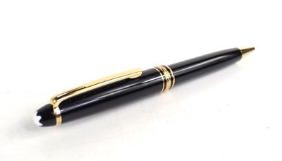Lot 336 - A Mont Blanc pen, biro, in black with the...