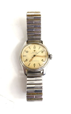 Lot 312 - A vintage Rolex Oyster Royal stainless steel...