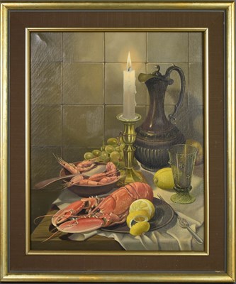 Lot 72 - George J Bailey (20th century) Still life...