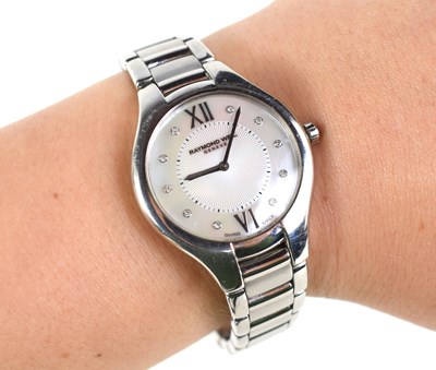 Lot 300 - A Raymond Weil of Geneve mother of pearl dial...