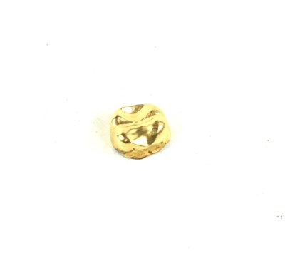 Lot 74 - A gold tooth cap, 3.5g.