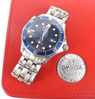 Lot 311 - An Omega Seamaster Professional stainless...
