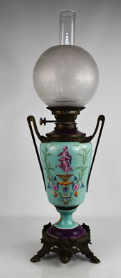 Lot 387 - A 19th century Hinks Lever no2 porcelain and...