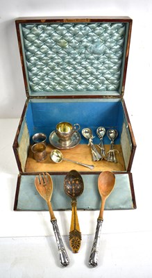 Lot 226 - A group of early 20th century Russian silver,...