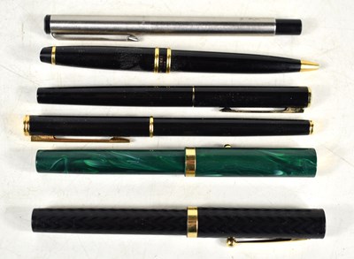 Lot 196 - A group of collectable pens comprising three...