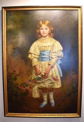 Lot 490 - Frank Brooks (19th century): full length...