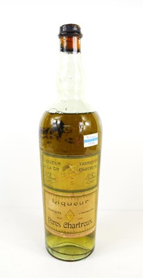 Lot 382 - A bottle of 1930s Peres Chartreux yellow...