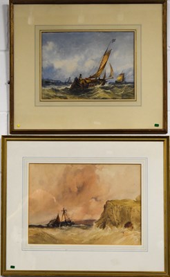 Lot 88 - William Callow (1812-1908): Shipping off the...