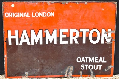 Lot 33 - Enamel Signs: A vintage "Original London...