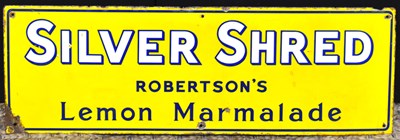 Lot 2 - Enamel Signs: A vintage 'Robertsons Silver...