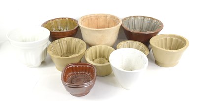 Lot 226 - A group of ten Victorian and later ceramic...