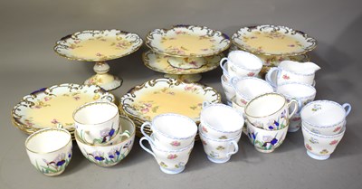 Lot 233 - A group of porcelain to include Shelly tea...