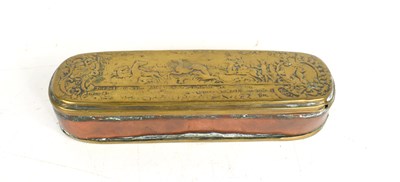 Lot 149 - An 18th century German, Iserlohn, copper and...