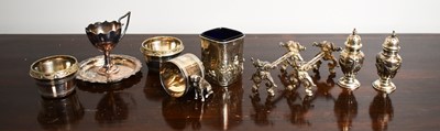Lot 138 - A silver Roger Guernsey silver embossed jar...