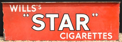 Lot 92 - Enamel Signs: A vintage Wills's "Star"...