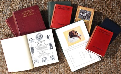 Lot 76 - A group of dog related books comprising The...