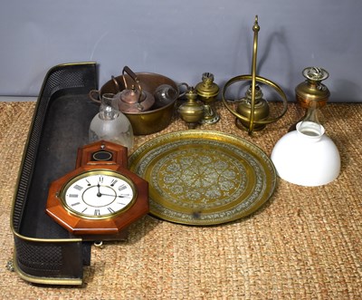 Lot 241 - A group of metalware and collectables to...