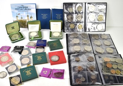 Lot 202 - A group of GB and worldwide coinage, loose and...