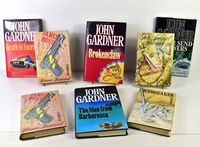 Lot 72 - A collection of James Bond books by John...