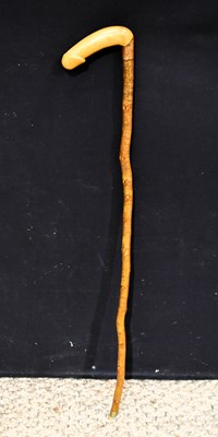 Lot 130 - A novelty "Big Willie" walking cane, the...