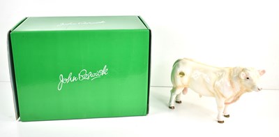 Lot 291 - A Beswick porcelain model of a Limousin Bull,...