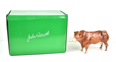Lot 299 - A Beswick porcelain model of a Charolais Bull,...