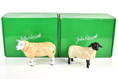 Lot 292 - Two Beswick porcelain models of a Texel and...