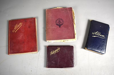 Lot 59 - An Edwardian scrap book together with two...