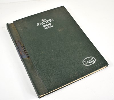 Lot 216 - A stamp album containing Victorian and later...