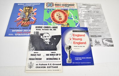 Lot 86 - A collection of England 1966 world cup and...